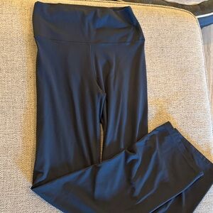Old Navy Women's Wide Leg Navy Blue Workout Active Studiosmooth Pants